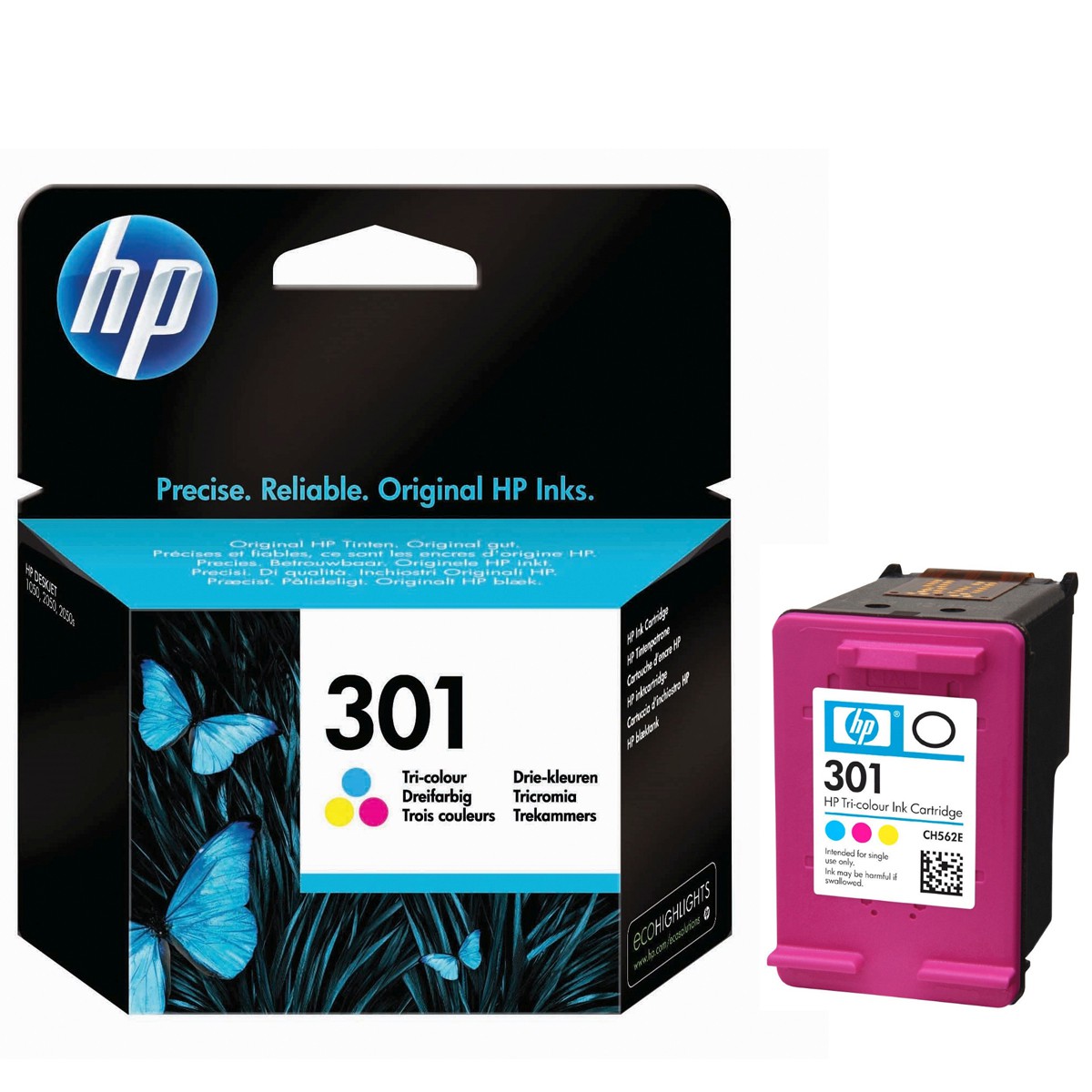 Cartucho Tinta Impresora HP 301 | Material Oficina