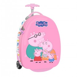 Maleta Infantil PEPPA PIG Baby Pig, ABS 43 cm. 2 Ruedas