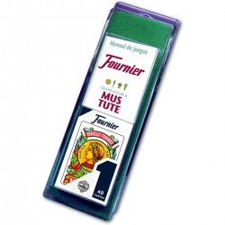 Set Baraja Cartas Española FOURNIER, Nº1 40 Cartas + Tapete