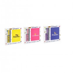 Set Escritura BIC My Message, 1 Bic 4 Colours + 1 BIC Highlighter + 1 Notebook