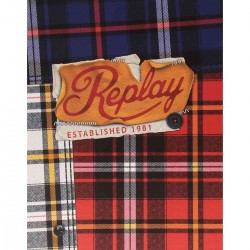 Carpeta Archivador REPLAY Girls Cuadrovías, Folio 4 Anillas 35 mm.