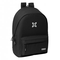 Mochila Causal MUNICH BASICOS Negro, Day Pack 44 cm. Portátil 15,6