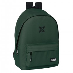 Mochila Causal MUNICH BASICOS Verde, Day Pack 44 cm. Portátil 15,6