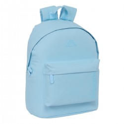 Mochila Casual KAPPA Basics Celeste, 41 cm. Portátil 14,1