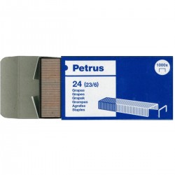 Grapas PETRUS 24 23/6 Cobreadas