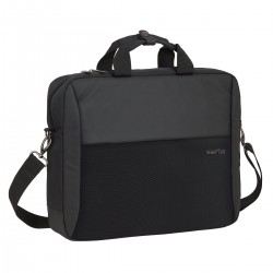 Maletín Portátil SAFTA Business Black, 41 cm. 15,6 Adaptable
