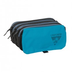 Portatodo Escolar BLACKFIT8 California, Triple Cremallera Grande Adaptable