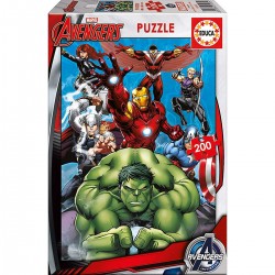 Puzzle EDUCA 200 Piezas, Avengers