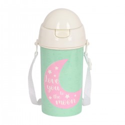 Botella PVC BLACKFIT8 Moon 500 ml.